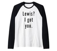 Lewis? Ti ho preso. Maglia con Maniche Raglan