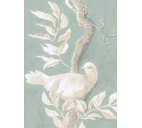 Lewis & Wood Carta da parati Doves - Aquamarine
