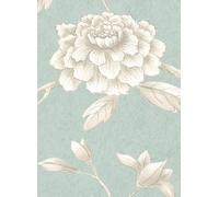Lewis & Wood Carta da parati Jasper Peony - Green Glaze