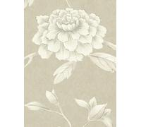 Lewis & Wood Carta da parati Jasper Peony - Parchment