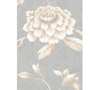 Lewis & Wood Carta da parati Jasper Peony - Smoke