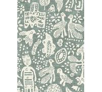 Lewis & Wood Carta da parati Minna Maze - Sage