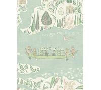 Lewis & Wood Carta da parati Regatta - Pistachio Rose