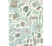 Lewis & Wood Carta da parati Utopia - Pistachio Rose