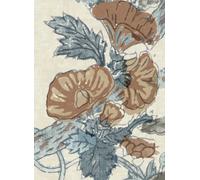 Lewis & Wood Carta da parati Wild Thing - Copper Cobalt