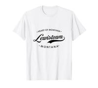 Lewistown Montana MT Heart of Montana per Uomo e Donna. Maglietta