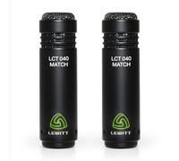 Lewitt LCT 040 - Coppia di microfoni a condensatore, coppia stereo abbinata per registrazioni di strumenti