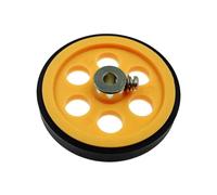 LEWLUIRZA Ruota contametri Perimetro 200mm Foro 6mm/8mm Rotondo Misurazione Lunghezza Conteggio Gamma Encoder Misuratore Ruota(8mm)