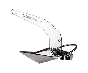 Lewmar Ancora Epsilon in Acciaio Inox 6kg/14 lbs. per Barche a Motore e a Vela