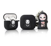 LEWOTE Compatibile con Apple AirPods 4 Custodia Protettiva Divertente e Carina con Copertina Cartone Animato e Portachiavi a Forma di Bambola (Martello)