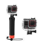 LEWOTE Custodia impermeabile e impugnatura galleggiante compatibile con Insta360 Ace Pro, custodia protettiva subacquea con accessori per staffa
