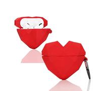 LEWOTE - Custodia Protettiva in Silicone per Airpods Apple Pro [Serie di Frutta] (Massoneria Amore)