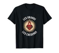 Lex Orandi Credendi Sacro Cuore Cattolico Tradizionale Maglietta