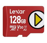 Lexar - Supporto Micro Sdxc Play 128gb Uhs-1-rosso Lexar