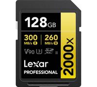 Lexar 128GB CARD SDXC UHS-II 2000X Gold V90
