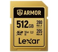 Lexar 512GB ARMOR GOLD UHS-II SDXC Memory Card IP68 R280/W210 (V60)