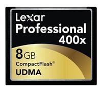 Lexar 8GB Professional 400x Compact Flash memoria flash CompactFlash