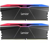 Lexar ARES GEN2 RGB DDR5 6400 MHz RAM 64GB Kit (2x32GB), DRAM 288-Pin UDIMM PC Memoria, per XMP 3.0, AMD EXPO di alte Prestazioni PC/Computer da gioco, CL32-39-39-89, 1.4V (LD5U32G64C32BR-RGD)