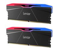 Lexar ARES Gen2 RGB DDR5 RAM 32GB Kit (2x16GB) 6000MHz CL30 DRAM UDIMM 288-Pin Memoria Desktop, Memoria da gioco, PC Memorie per Intel XMP 3.0/AMD EXPO/CL30-38-38-76/1,4V