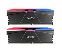 Lexar ARES Gen2 RGB RAM DDR5 32GB Kit (2x16GB) 6000MHz CL28, DRAM UDIMM 288-Pin Memoria Desktop, PC Memoria da gioco Supporta XMP 3.0, potenziata da SK hynix, CL28-36-36-68/1.4V(LD5U16G60C28BR-RGD)