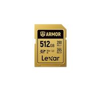 Lexar 512GB ARMOR GOLD UHS-II SDXC Memory Card IP68 R280/W210 (V60)