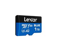 Lexar Blue Scheda Micro SD 1TB, fino a 160 MB/s, scheda microSDXC, UHS-I | C10, U3, V30, A2, video Full-HD e 4K, scheda di memoria ad alta velocità per smartphone/tablet/action camera