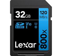 Lexar Blue Series Professional - Scheda di memoria SDHC UHS-I U1, 800 x 32 GB