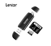 Lexar Cardreader Dual Slot SD-Microsd USB-A/C (LRW310U)