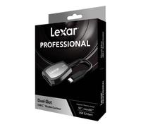 Lexar Cardreader SD & microSD (LRW470U) UHS-II Dual-Slot Reader (USB-C)