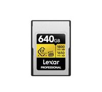 Lexar Professional Gold 4.0 Scheda CFexpress Tipo A VPG400 R1800/W1650 MB/s - 640GB