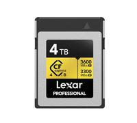 LEXAR Carte CFexpress PRO Type B GOLD 4.0 series 4TB - R3600/W3300MB/s