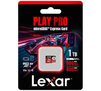 LEXAR Carte microSD Express 7.1 PLAY Pro 1 To R900/W600