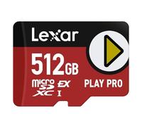 LEXAR Carte microSD Express 7.1 PLAY Pro 512 Go R900/W600