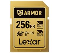 LEXAR Carte SDXC Pro Gold Series ARMOR UHS-II 256Go IP68 R280/W205MB/s