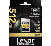 Lexar CFexpress PRO Tipo A Gold 4.0 Series 512GB R1800/W1650MB/s - VPG400 | ✅Score & Win