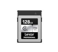 Lexar CFexpress Professional 128GB, Tipo B, 1000MB/s, per registrare video 4k, Serie Silver, Grigio