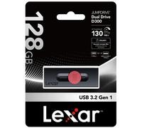 Lexar Chiave USB 128GB OTG D300 2 in 1 USB Type-C e Type-A