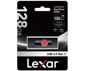 Lexar Chiave USB 128GB OTG D300 2 in 1 USB Type-C e Type-A