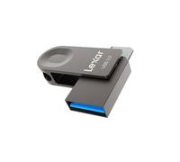 Lexar E32C - Chiavetta USB tipo C da 128 GB, USB-A e USB-C 3.2 Gen 1 Dual Drive OTG da 100 MB/s, design girevole per USB 3.0/2.0, memory stick per smartphone Android, laptop, PC