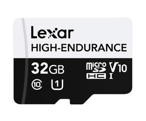 Lexar High-Endurance 32 GB MicroSDHC UHS-I Classe 10 Lexar