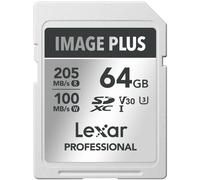 Lexar Image Plus SD Card UHS-I V30 R205/W150 MB/s - 64GB