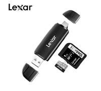 Lexar Lettore Schede Dual-Slot SD/microSD | USB-C e USB-A 3.2 Gen 1