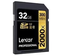 Lexar LSD32GCRBEU2000R SDHC Class 10 UHS-II U3 32768 MB