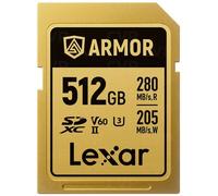 Lexar Professional Gold Armor Scheda SD UHS-II V60 R280/W210 MB/s IP68 - 512GB | ✅Prezzo competitivo