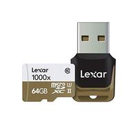 LEXAR Micro-SD 64GB 1000x 150MB/s UHS-II ADATTATORE USB