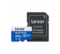Lexar microSDHC Blue Plus UHS-I con adattatore SD, fino a 170 Mo/s in lettura C10/A2/U3 (V30) 256 Go