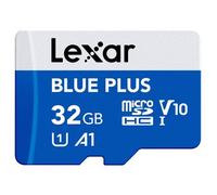 Lexar microSDHC Blue Plus UHS-I V10 Lettura 100MB/s con adattatore SD 32 GB