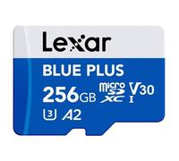 Lexar microSDXC Blue Plus UHS-I V30 Lettura 170MB/s con adattatore SD 256 GB