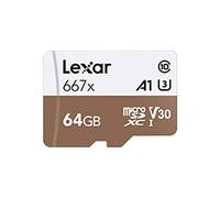 Lexar microSDXC Card 64GB High-Performance 667x UHS-I U3