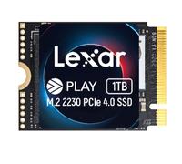 Lexar PLAY 2230 PCIe 4.0 1TB SSD Interno, SSD M.2 PCIe Gen4x4, fino a 5200MB/s in lettura, 4700MB/s in scrittura, unità a stato solido interna compatibile Steam Deck, ASUS ROG Ally (LNMPLAY001T-RNNNG)